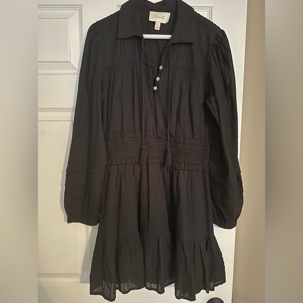 Cleobella Mini dress in black. Size medium. Gently worn